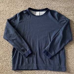 Nike Yoga Men's Dark Blue Crewneck Sweatshirt